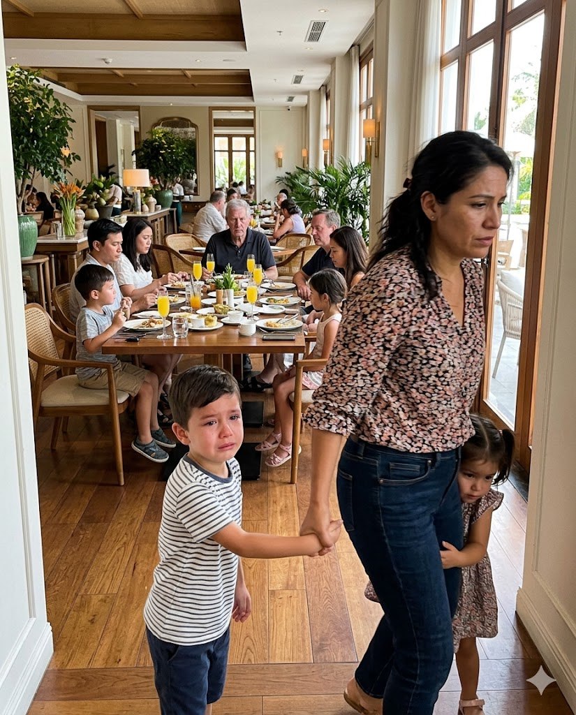 Mi padre humilló a mi hijo en el brunch… y esa noche ardió el chat familiar