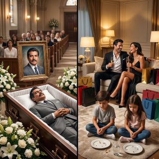 El multimillonario viudo fingió su muerte para ver si sus hermanos se harían cargo de sus hijos… Lo que sucedió después fue desgarrador.