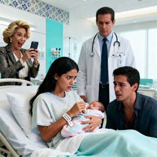 El momento en que la enfermera colocó a mi hija recién nacida en mis brazos, supe que algo estaba mal. Mi esposo lloraba de alegría, mi suegra seguía tomando fotos, pero no podía dejar de mirar la muñeca del bebé. La pulsera de identificación tenía mi apellido… pero la fecha de nacimiento estaba equivocada. En el instante en que pregunté al respecto, la sala cayó en un silencio aterrador. Y el médico jefe me miró como si hubiera cometido un error que nunca podría deshacer.