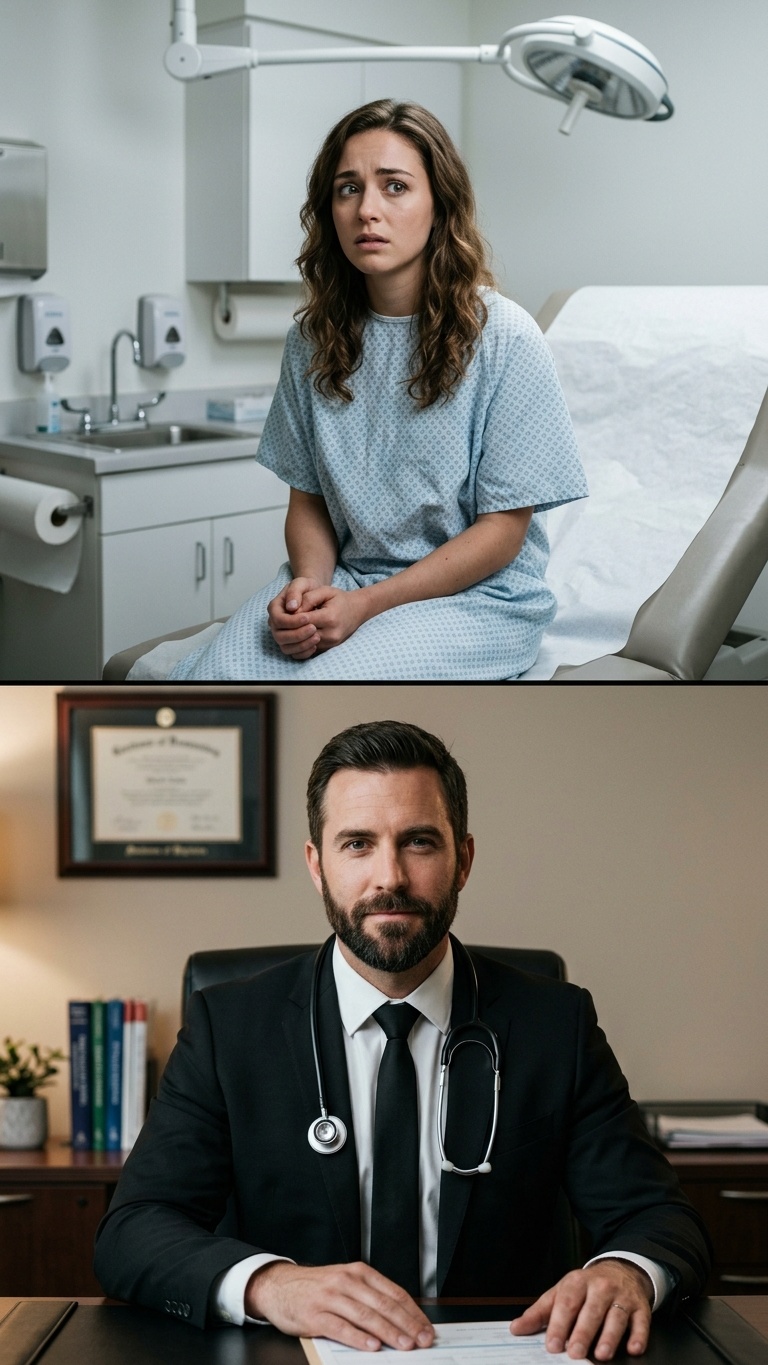 FUI A MI CONSULTA RUTINARIA Y DESCUBRÍ QUE MI GINECÓLOGO ERA UN JOVEN MILLONARIO, PERO SU EX ME GRITÓ “ÉL NUNCA TE AMARÁ” Y MANDÓ QUEMAR MI CASA PARA ALEJARNOS PARA SIEMPRE DE SU VIDA.