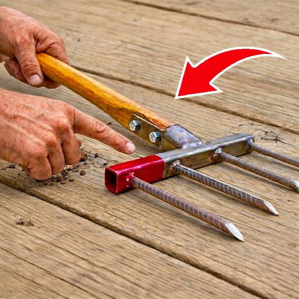 Outil agricole pratique pour la maison qui facilite le travail en culture.
