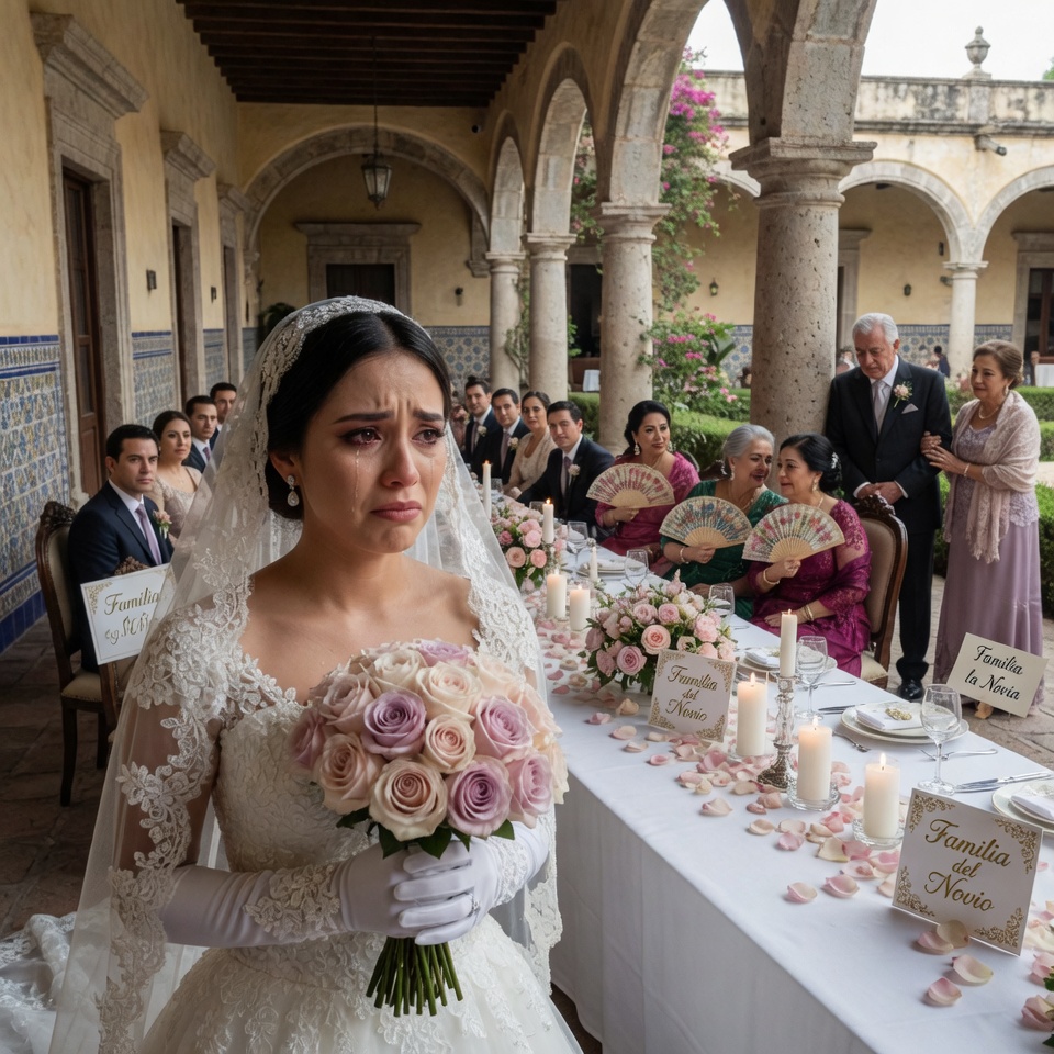 A solo quince minutos de la boda, descubrí que la mesa principal había sido cambiada.