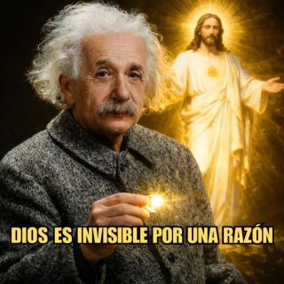 Si Dios es real, ¿Por qué no podemos verlo? – Einstein responde.