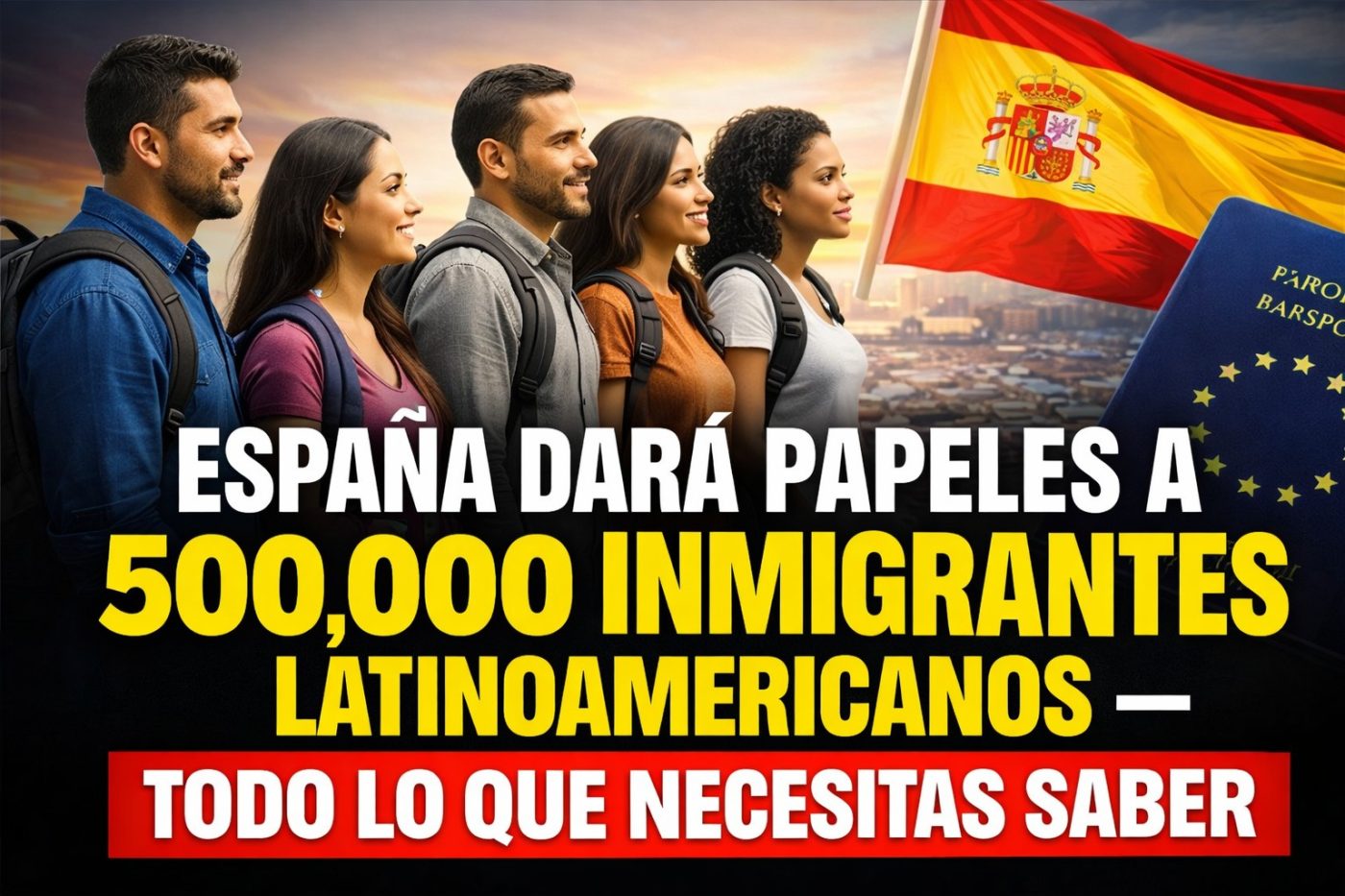 España dará papeles a 500,000 inmigrantes latinoamericanos — todo lo que necesitas saber
