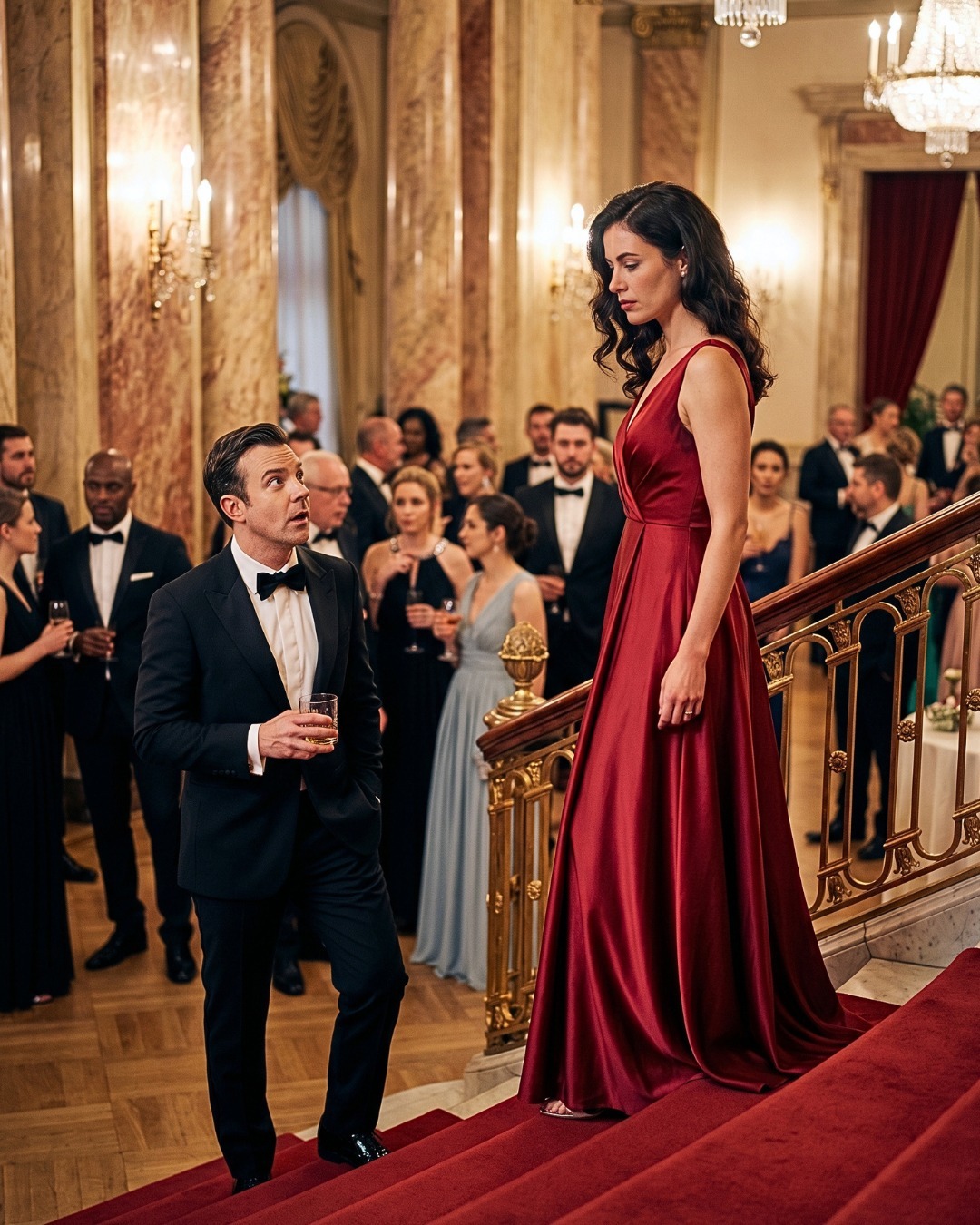 Mi esposo quemó mi único vestido decente, así que no pude asistir a su fiesta de promoción. Me llamó “vergüenza”. Pero cuando se abrieron las puertas de la GRAN SALA DE BALÓN… aparecí de una manera que NUNCA ESPERABA, y esa NOCHE DESTRUYÓ SU MUNDO por completo.
