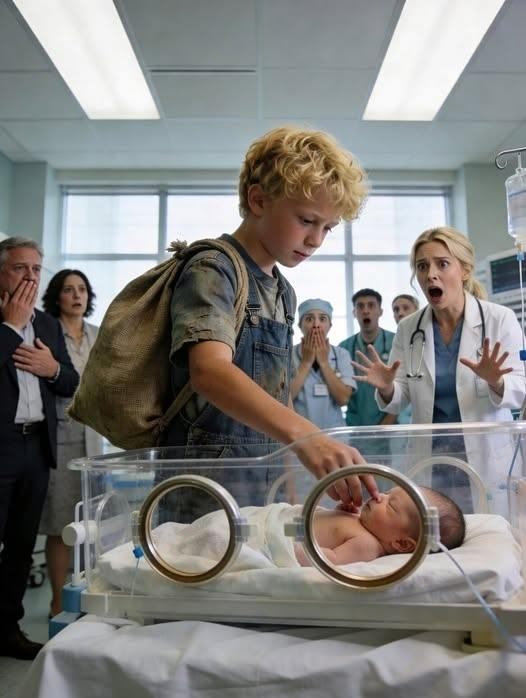 Huit meilleurs médecins ont abandonné en sauvant le bébé du milliardaire… jusqu’à ce qu’un garçon sans abri fasse la seule chose que personne d’autre ne remarqua