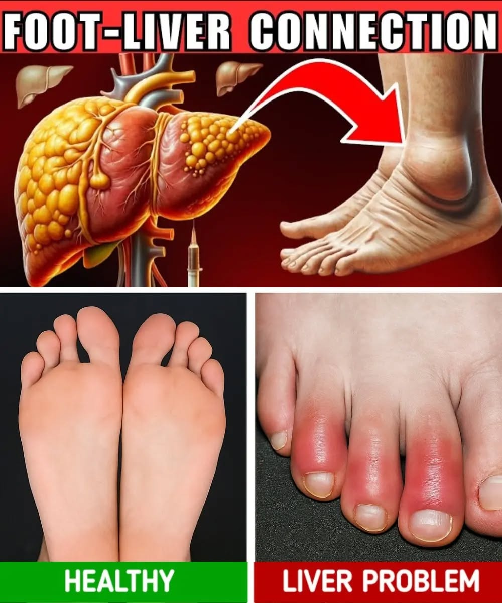 12 Señales Sutiles en los Pies que Podrían Indicar Problemas Hepáticos: No Ignores Estas Pistas
