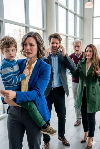 Cinco minutos después de firmar los papeles del divorcio, salí sin nada más que mi hijo. Mientras tanto, mi ex marido, su amante y su familia se reunieron para celebrar su nueva vida… hasta una llamada de su abogado.
